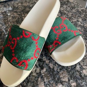 GG Terry Cloth slides